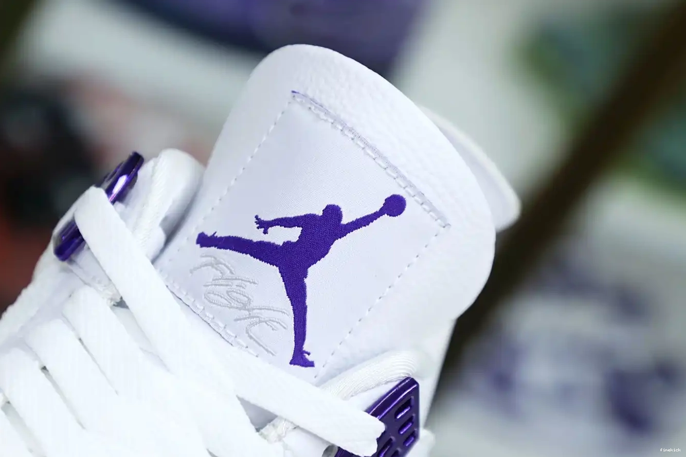 4 METALLIC PURPLE JORDAN AIR 0627
